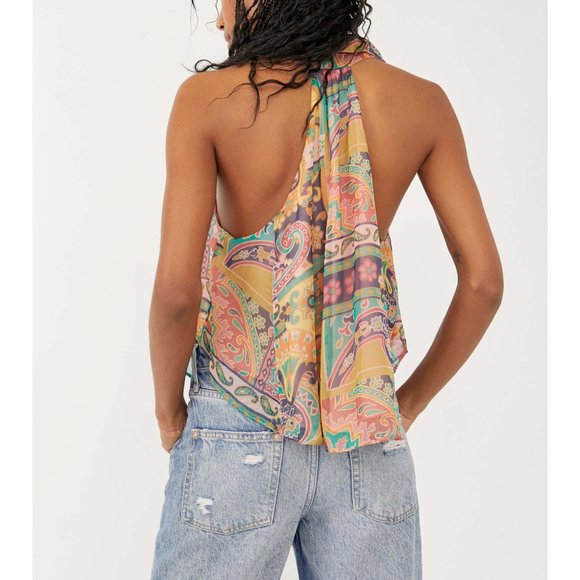 NWT Free People Strawberry Tank / Retro Combo - Picture 3 of 4